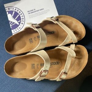 Birkenstock Sandals Mayari Women’s 8/8.5 EU 39 shoes gently used